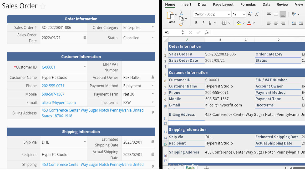 Generate Office Documents