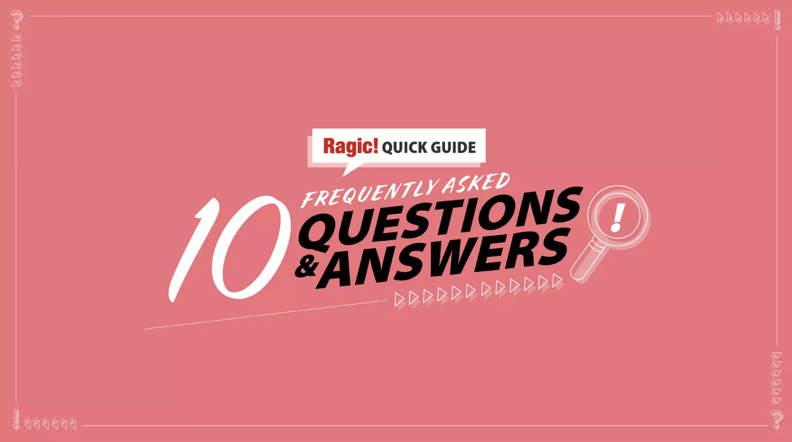 Ragic Starter Pack: Essential 10 FAQs Icon