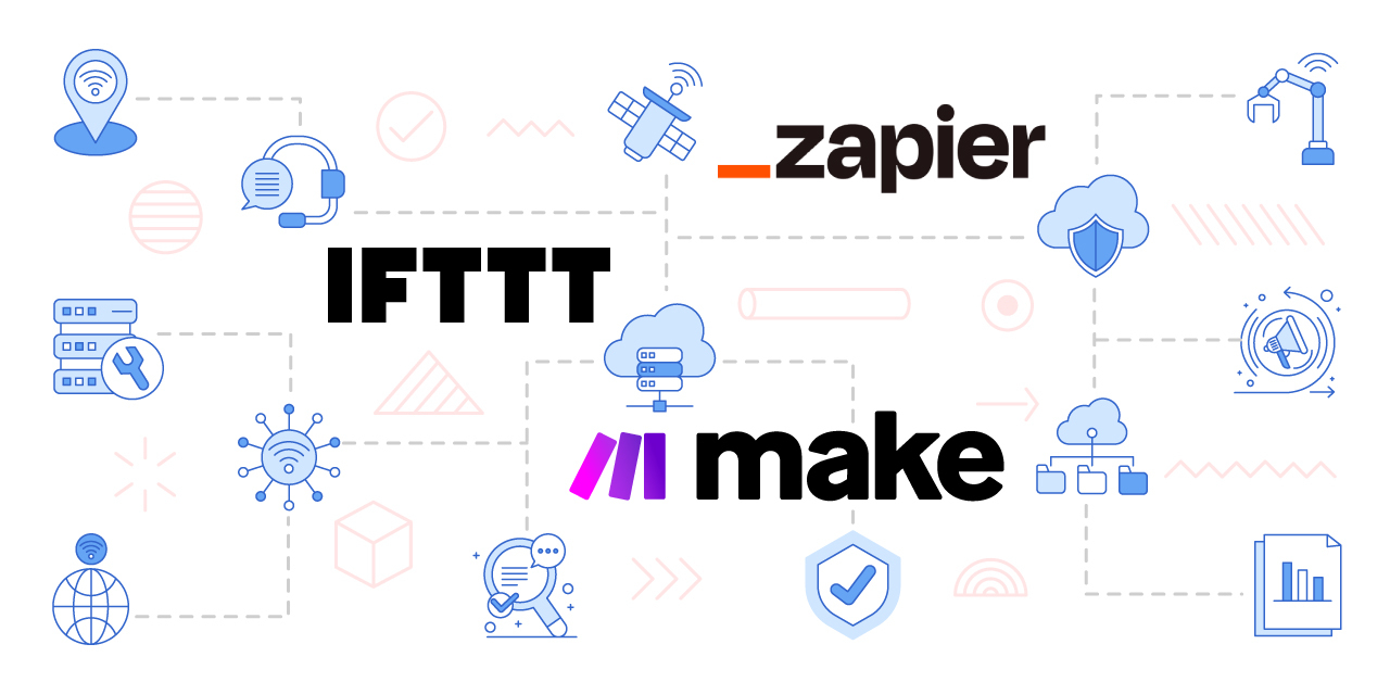 Zapier、IFTTT、Make（Integromat）：3 大 No Code 自動化串接工具詳細比較一次看 Icon