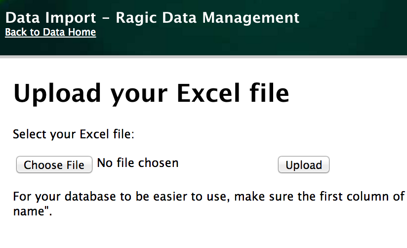 Excel Import enhancements Icon