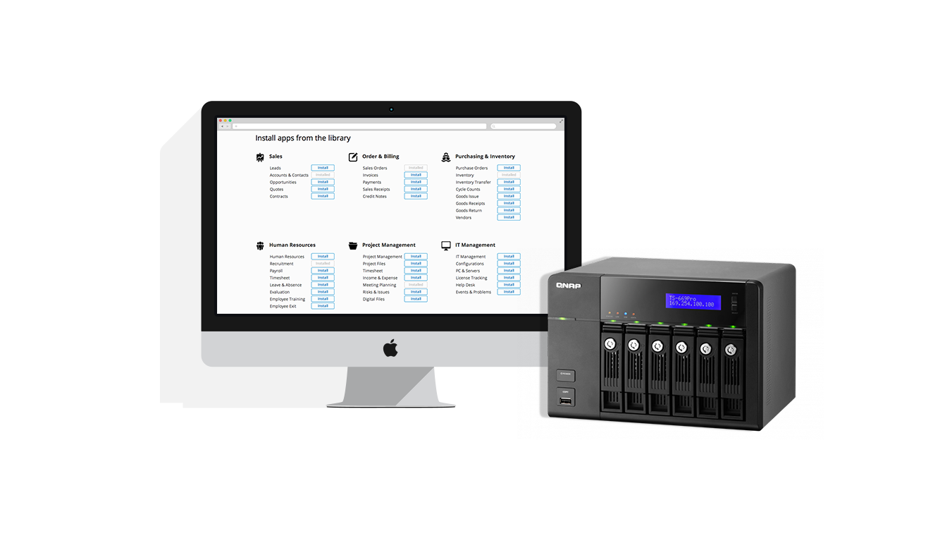 Ragic can now be installed on your QNAP NAS server Icon