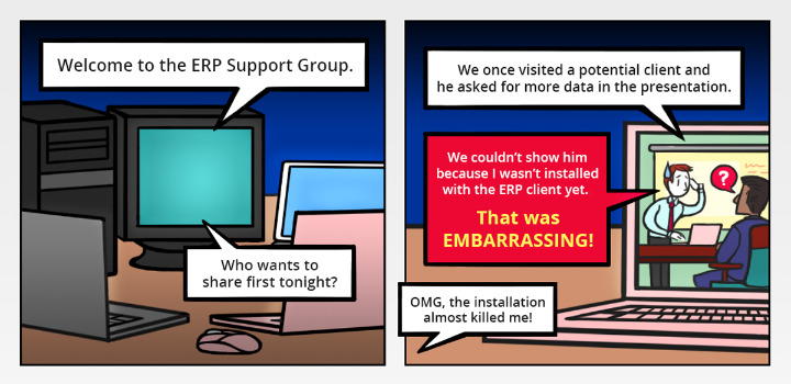 ERP Nightmare 04: The Old and Mobile-unfriendly System Icon