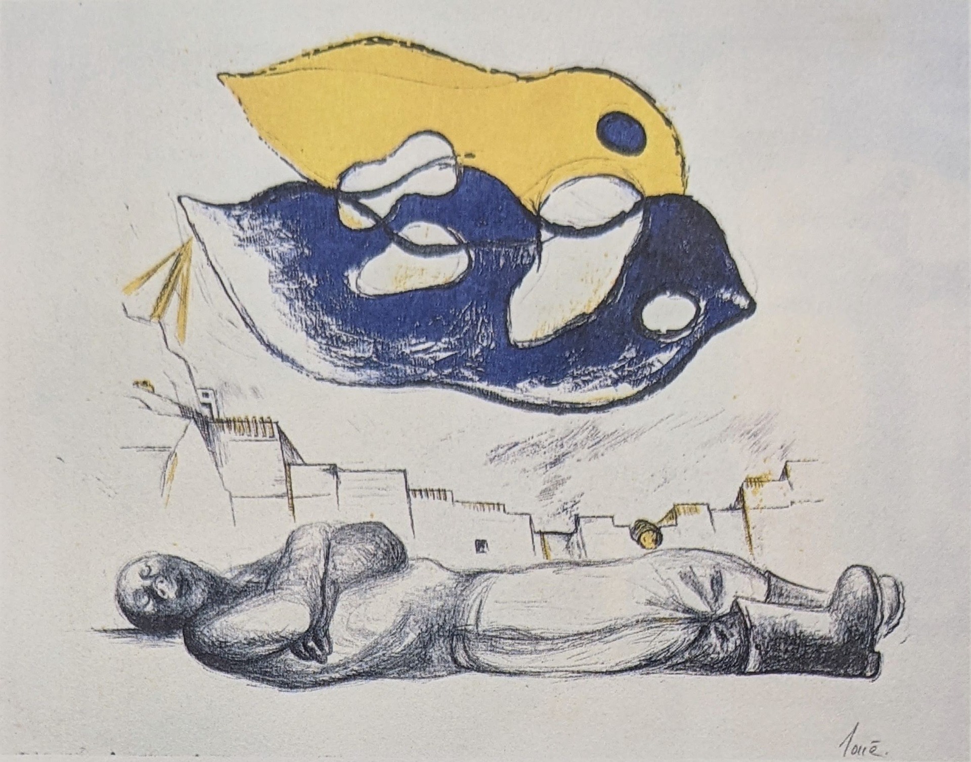 Reclining Figure (Sakuma Dam Series)