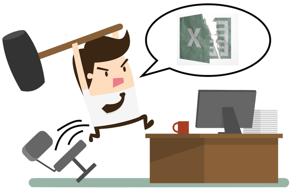 統整 Excel 搞得你一肚子氣