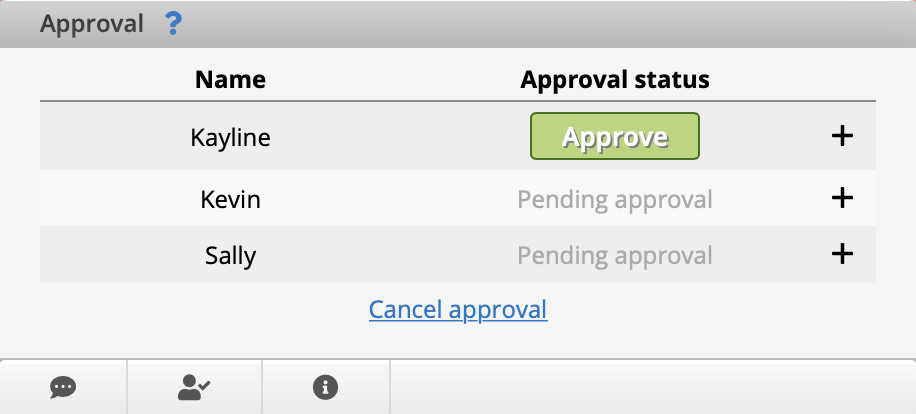 Customize approval steps and rules