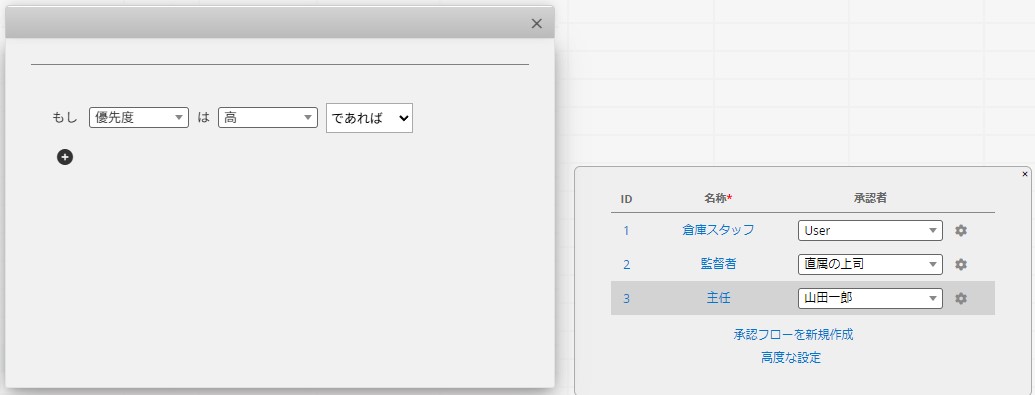 Apply conditions to the approval flow