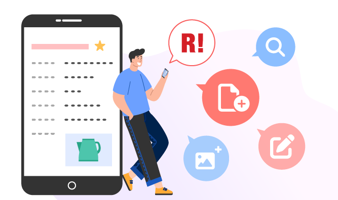 用手機 App 隨時管理資料