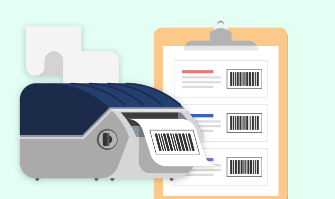 Usar Código de Barra Con Etiquetas