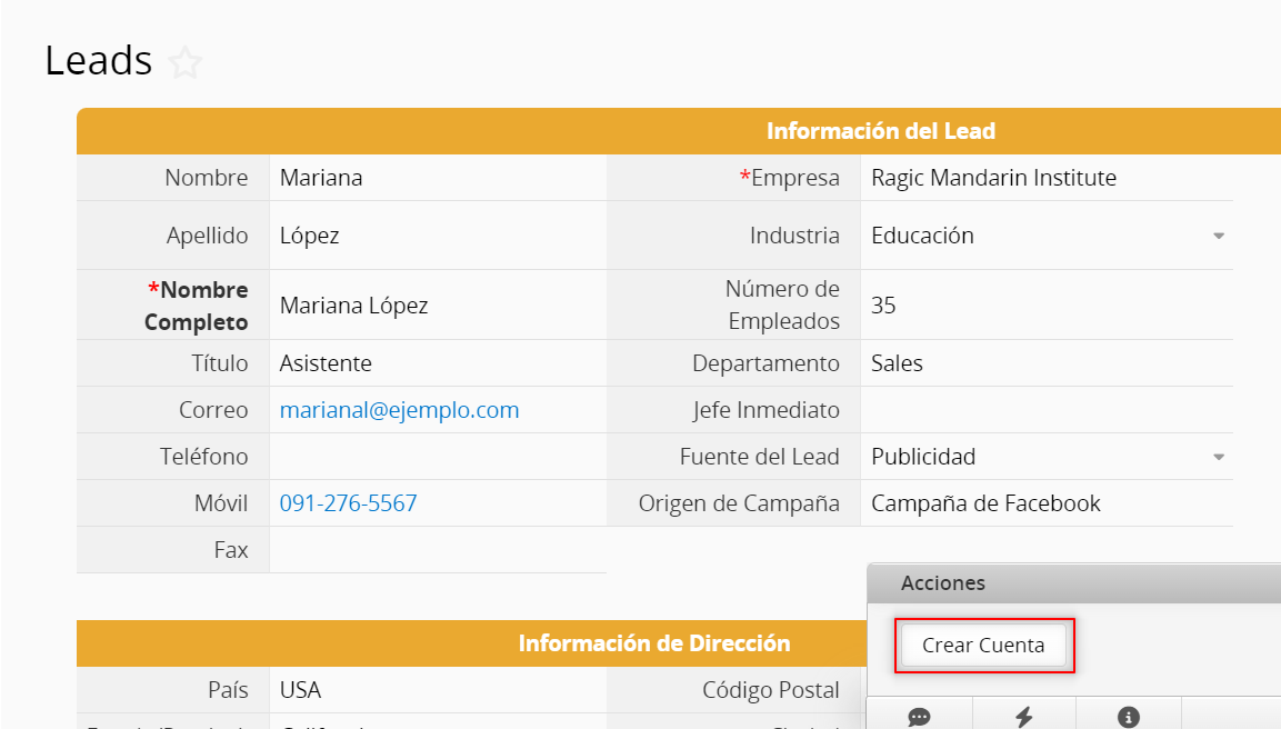Convertir registros