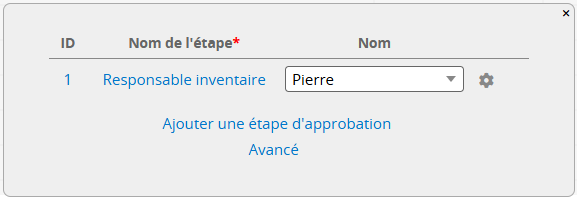 Personnalisez les étapes et les règles d'approbation