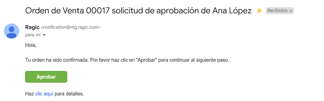 Notifica a los usuarios a través del correo y la aplicación móvil