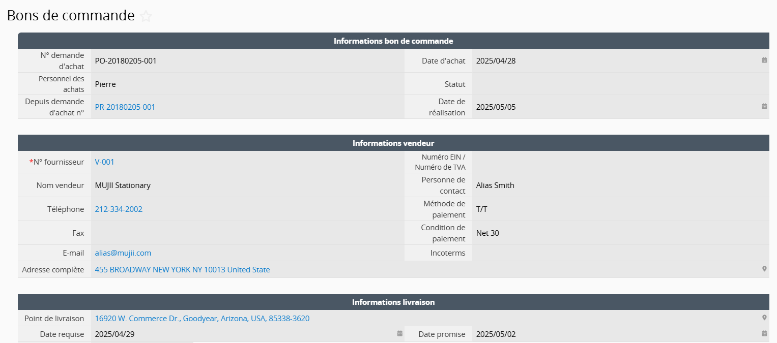 Simplifiez vos processus d'achat pour éliminer les tâches répétitives