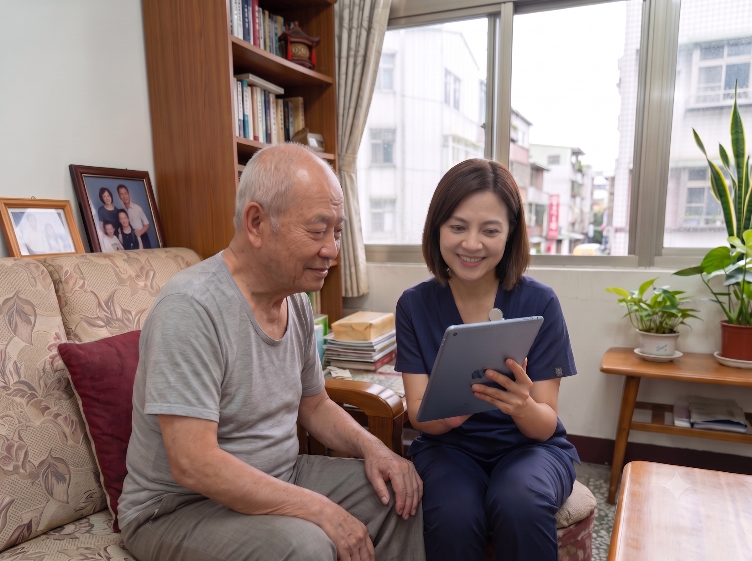 1 支手機 搞定全部居家訪視作業