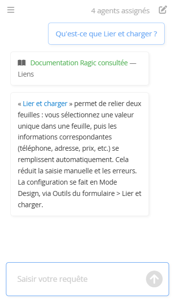 Une question ? Demandez simplement